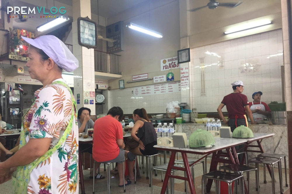 ภายในร้านเพ็ญจันทร์โภชนา ร้านอาหาร