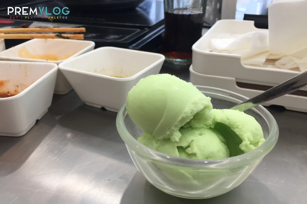 ไอศกรีม รสมะนาว ไอศกรีมรสมะนาว ร้านShabuLab Shabu Lab ชาบู 