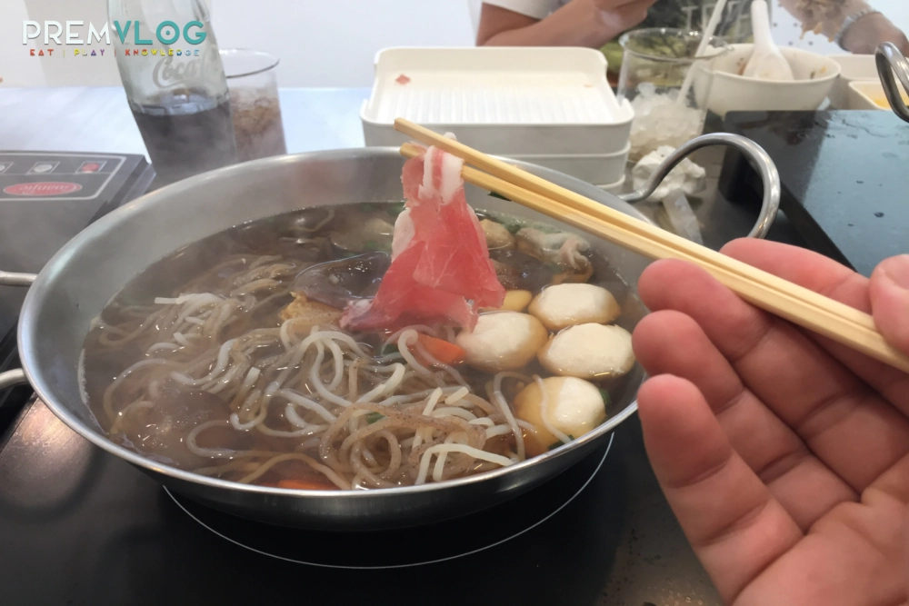 เนื้อ หม้อชาบู ร้านShabuLab Shabu Lab ชาบู