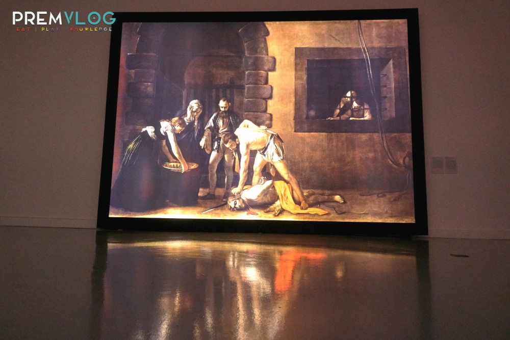 The Beheading of Siant John the Baptist caravaggio BACC